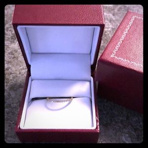 Diamond & Gold Anniversary Band